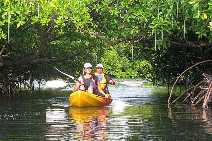 kayaking